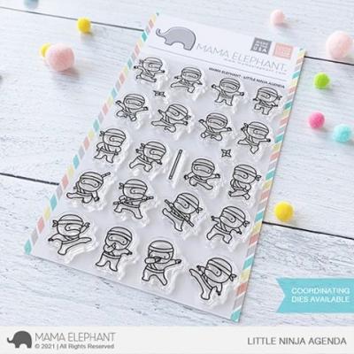 Mama Elephant Clear Stamps - Little Ninja Agenda